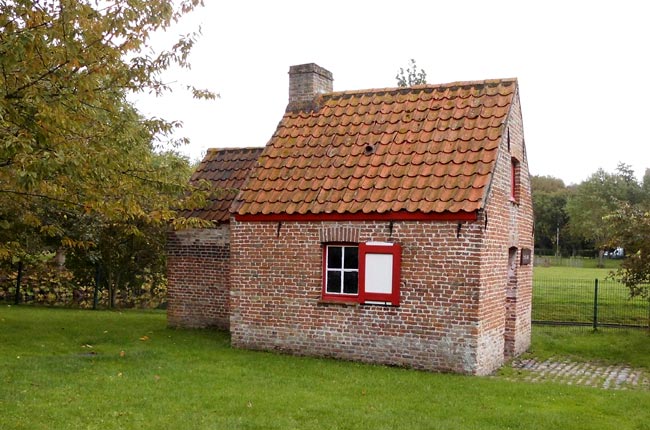 Bakhuisje in Assebroek bij Brugge.