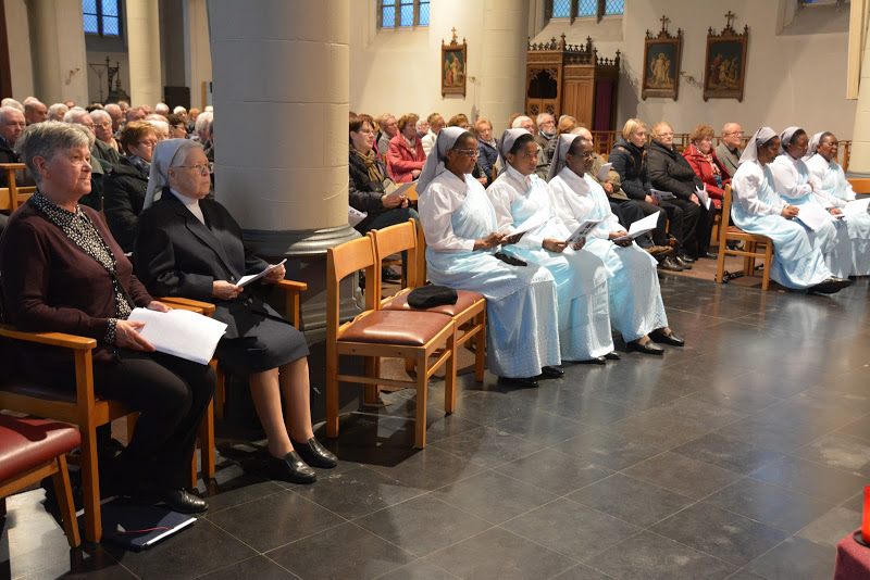 De laatste mis in de kerk van Beitem op 14 november 2015 voor de opheffing van de parochie op 1 januari 2016.
