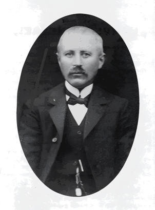 bidprentje van maalder Hendrik Sinnesael (Foto: Roger Sinnesael).