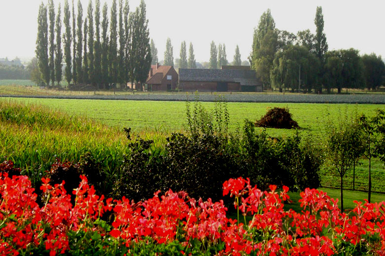 Hoeve, Oude Heirweg 53, wellicht daterend uit de 19de eeuw (foto: Linda Malfait). 