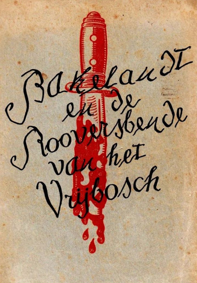 Voorpagina van Baekeland, of de Rooversbende van �t Vrybusch van E. H. Victor L. Huys (Gent,  A. Neut, 1860).