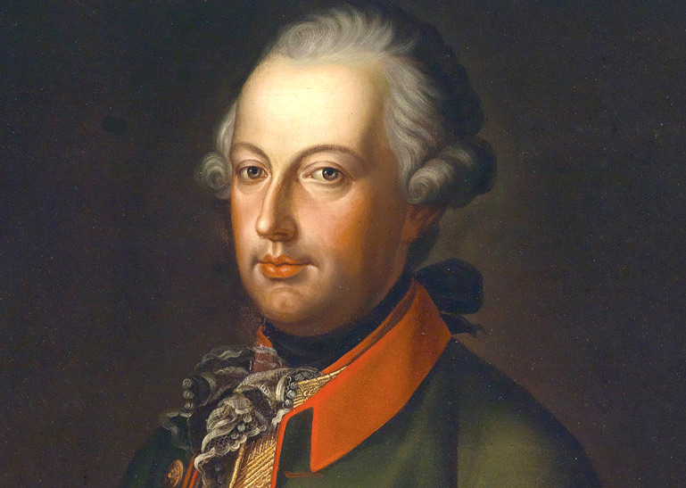 De Oostenrijkse keizer Jozef II die alle kloosters van contemplatieven als onnuttig afschafte.