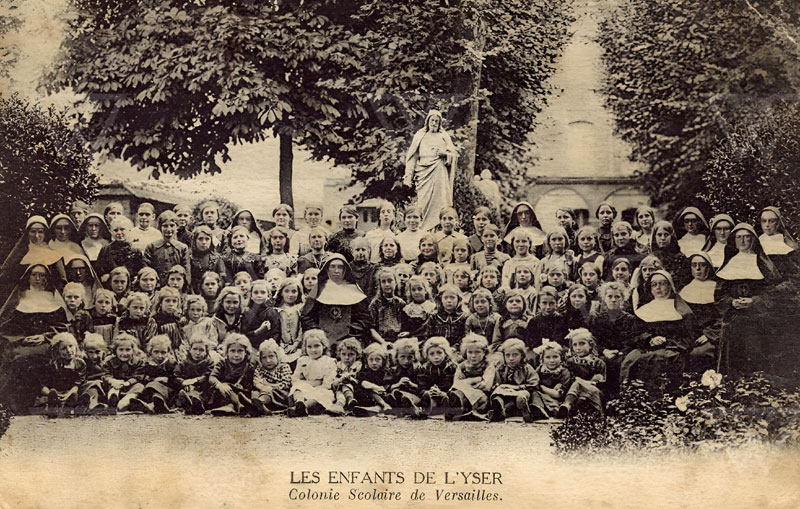 Een schoolkolonie van 